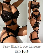 Conjunto de lencería sexy para mujer 2022, pantalones cortos de encaje negro, camiseta sin mangas de color liso, camisola, top de tubo, bragas, conjunto de lencería con estampado floral.