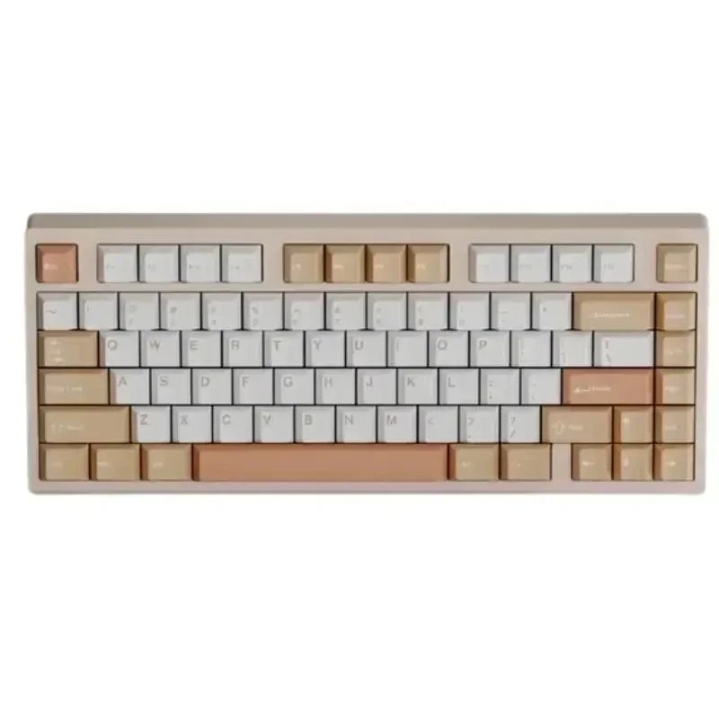 Teclado mecánico inalámbrico ShortCut Studio Bridge75 con Bluetooth, 3 modos RGB, personalizado, de aluminio de larga duración.