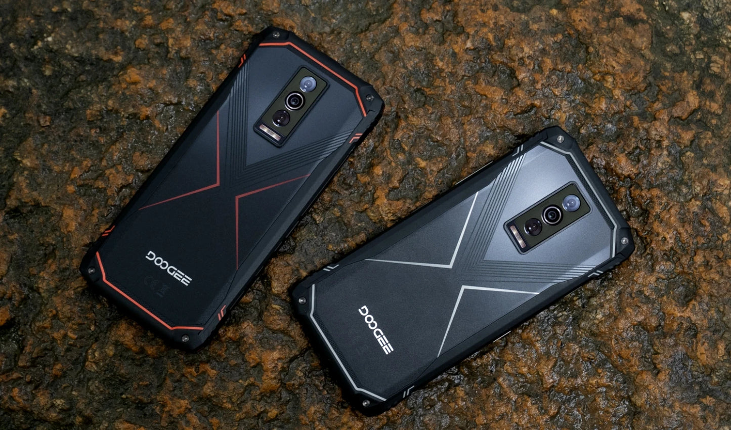 DOOGEE Blade 10 Pro (2024), teléfono móvil resistente con Android 14, 16 GB de almacenamiento + 256 GB (2 TB), pantalla HD+ de 6,56 pulgadas, batería de 5150 mAh.