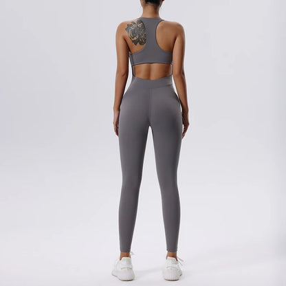 Conjunto de yoga, mono para mujer, para todas las estaciones, informal, deportivo, sin mangas, ajustado, ropa deportiva, todo en uno, mono, ropa para mujer
