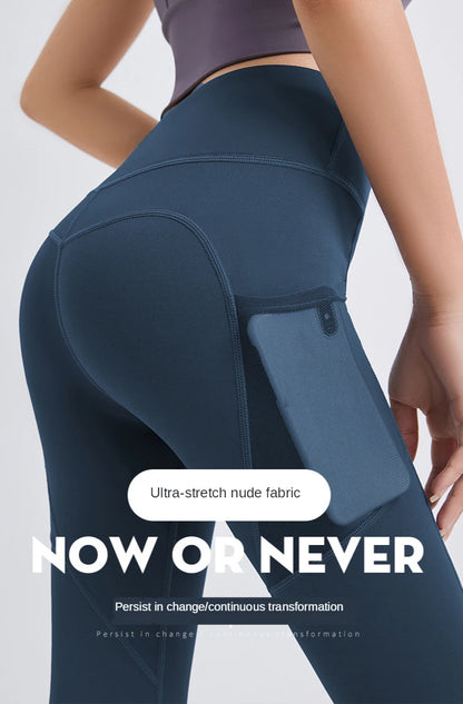 Leggings deportivos de cintura alta con bolsillos, ideales para fitness, correr y hacer ejercicio. Nuevos modelos 2023. Pantalones deportivos de secado rápido para mujer. Perfectos para entrenar y hacer yoga.