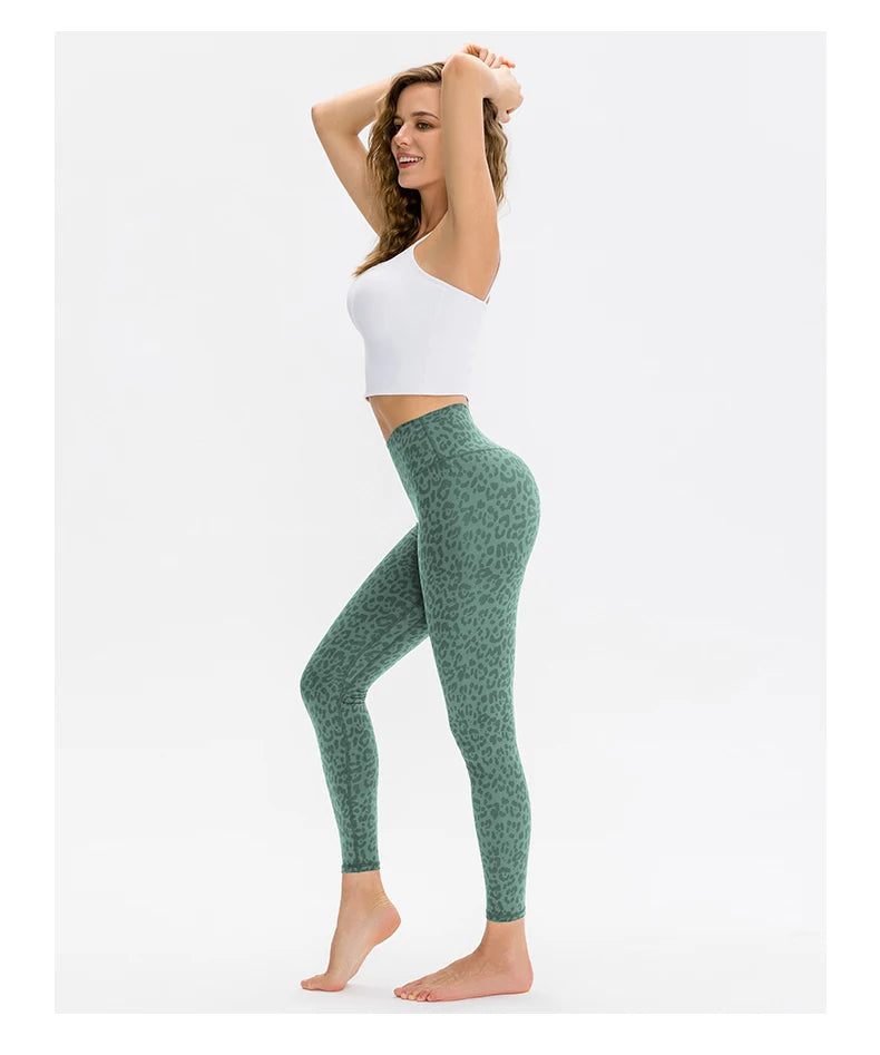 Women's Camouflage Yoga Pants High Waist Push Up Leggings Running Fitness Workout Pants Gym Legging