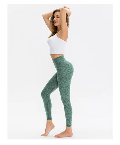 Women's Camouflage Yoga Pants High Waist Push Up Leggings Running Fitness Workout Pants Gym Legging