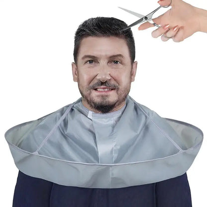 Capa de corte de pelo de 60 cm, atrapaparaguas, capa de peluquería para hombres y mujeres, suministros de peluquería para cortar y teñir el cabello.