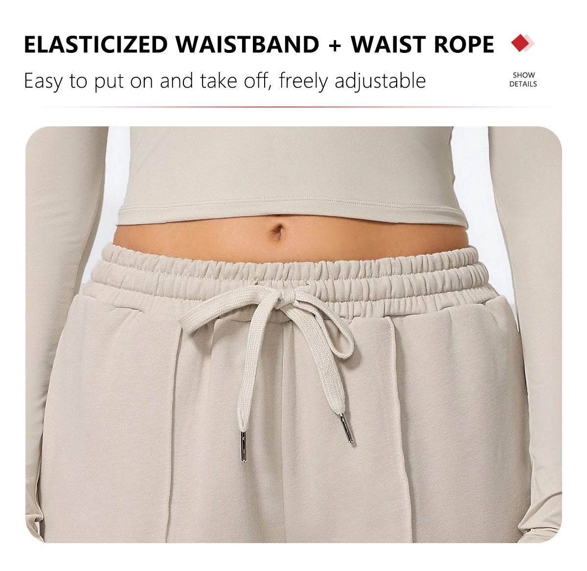 Pantalones deportivos Hearuisavy para mujer, corte recto, con cordón ajustable, bolsillos, para gimnasio, deportes, uso casual, actividades al aire libre, correr, entrenamiento, yoga, pantalones largos.