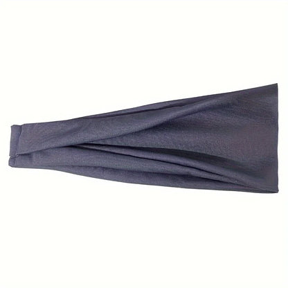 2 diademas deportivas a prueba de sudor, de secado rápido, transpirables y que absorben el sudor, esenciales para correr y hacer fitness y yoga.