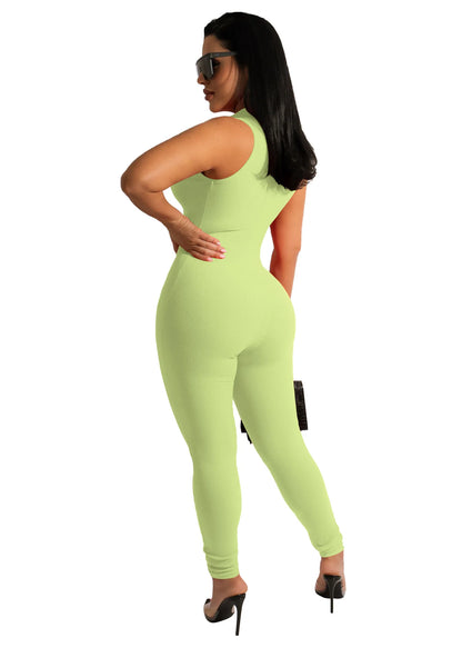 Monos de fitness de talla grande, ropa deportiva de yoga para mujer, monos con cremallera para gimnasio, ropa deportiva de alta intensidad, monos ajustados de una pieza.