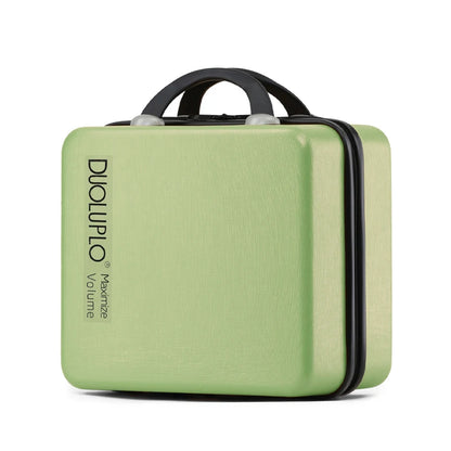 Maletas de viaje de cabina de 12/14/16 pulgadas, tamaño pequeño, estuches de maquillaje para mujer, maletín para hombre con cerradura TSA, equipaje de mano para caja de viaje