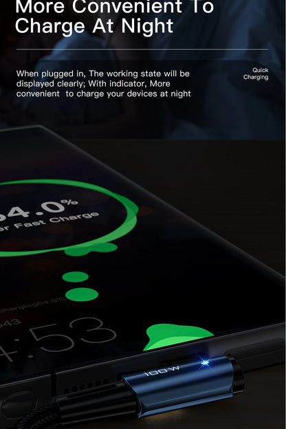 Cable USB tipo C a USB tipo C Essager de 100 W con ángulo de 90 grados para iPad, MacBook Pro, Xiaomi, Samsung y Huawei, carga rápida tipo C.