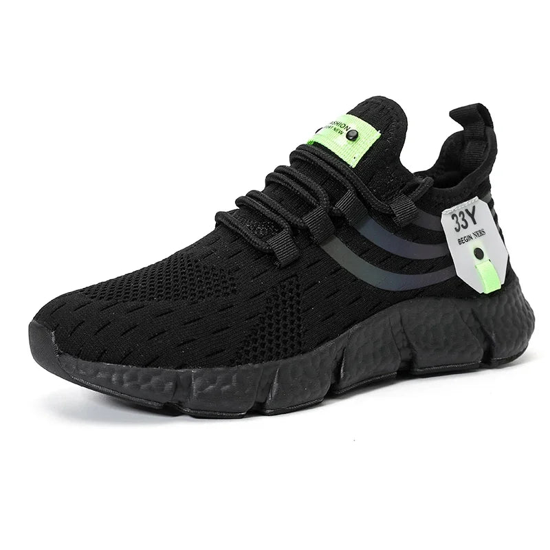Zapatillas deportivas informales de verano para hombre, transpirables, ligeras, de malla para correr al aire libre, deportivas para correr, tenis para caminar