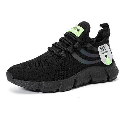 Zapatillas deportivas informales de verano para hombre, transpirables, ligeras, de malla para correr al aire libre, deportivas para correr, tenis para caminar