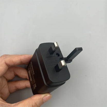 Cargador rápido PD original de 45 W, adaptador de pared de carga rápida tipo C para Samsung Galaxy S23 S22 S21 Ultra A54 A53 A52S.