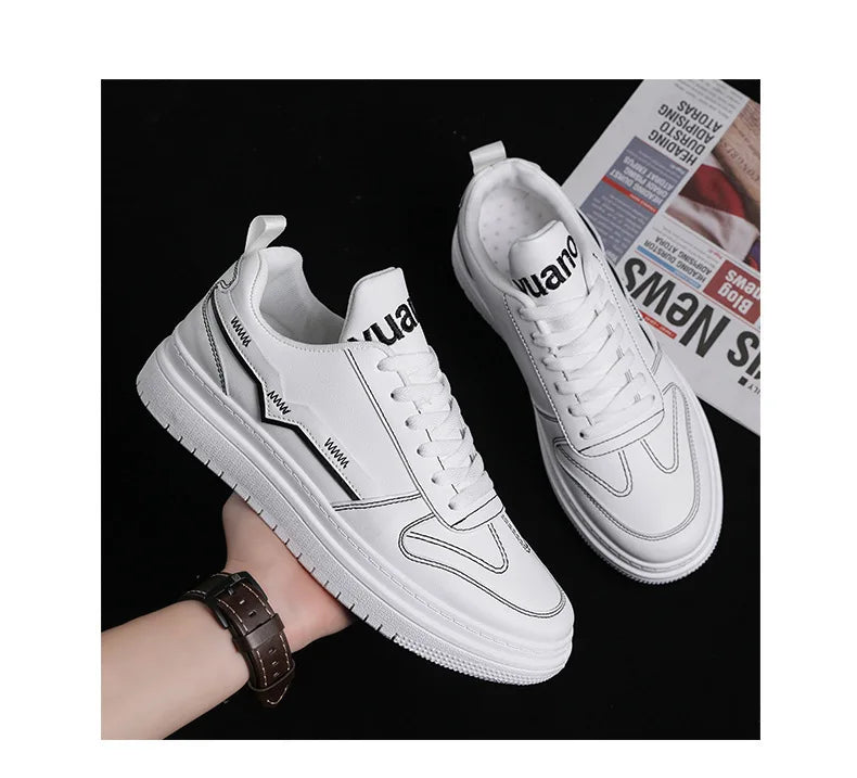 Nuevos zapatos de hombre de gran tamaño, zapatos deportivos casuales de moda, zapatillas de plataforma para hombre, zapatos de gamuza transpirables para correr, mocasines para hombre