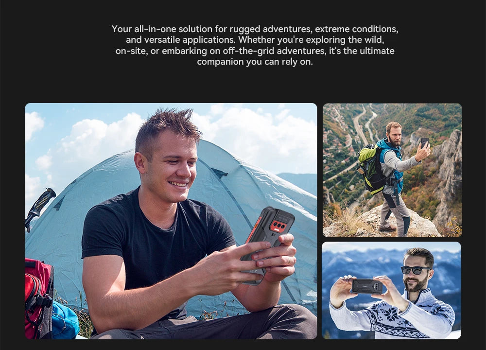 Cubot KingKong 8, smartphone Android resistente al agua y a los golpes, 12 GB de RAM (6 GB + 6 GB), 256 GB de ROM, batería de 10600 mAh, NFC, procesador de ocho núcleos, 4G, OTG.