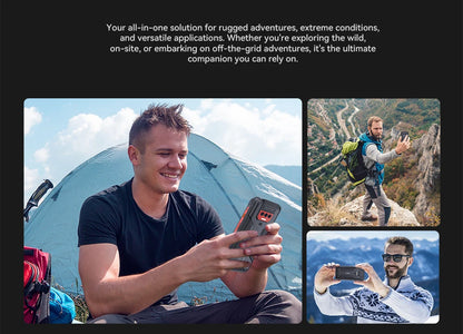 Cubot KingKong 8, smartphone Android resistente al agua y a los golpes, 12 GB de RAM (6 GB + 6 GB), 256 GB de ROM, batería de 10600 mAh, NFC, procesador de ocho núcleos, 4G, OTG.