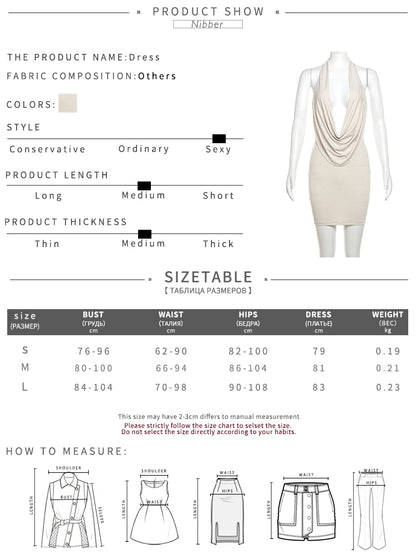 Vestido corto de color sólido con estampado de diamantes de imitación, estilo moderno, escote en V profundo y sin tirantes. Ideal para la moda femenina y la ropa urbana.