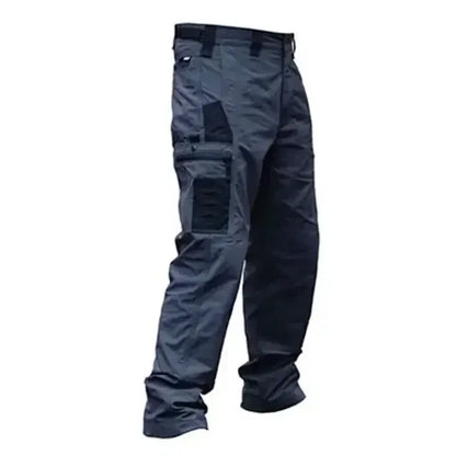 Pantalones cargo para hombre, pantalones de trabajo con múltiples bolsillos, pantalones tácticos casuales, ropa de abrigo para hombre, pantalones rectos resistentes al desgaste para otoño e invierno.