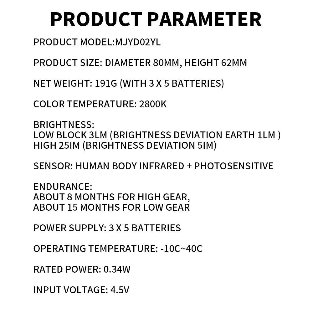 Luz nocturna LED por inducción Xiaomi Mijia, 2 lámparas, brillo ajustable, sensor infrarrojo inteligente de presencia humana con base magnética