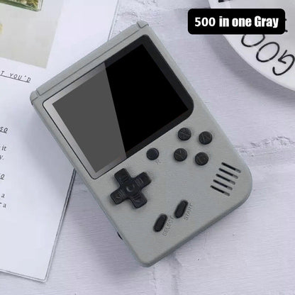 Consola retro arcade de 5 pulgadas con más de 500 juegos clásicos integrados para Game Boy, emulador de TV, videojuegos, reproductor de juegos portátil
