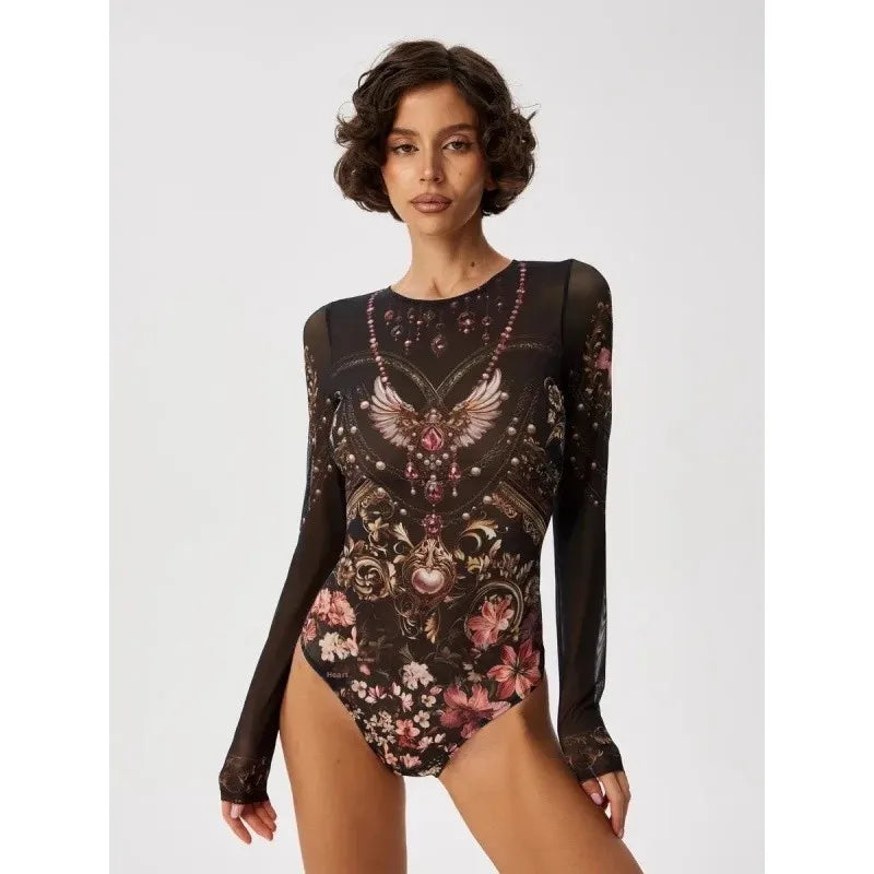 Nuevo bikini de una pieza transfronterizo 2025, traje de baño ruso, diseño integrado, cómodo y elegante.