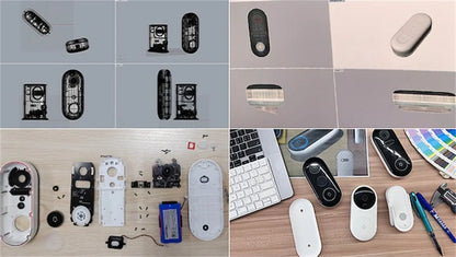 IMILAB Smart Home Video Doorbell Camera WiFi 2.5K Security Protection Human Detection Local Storag Instant Alert 5200mAh