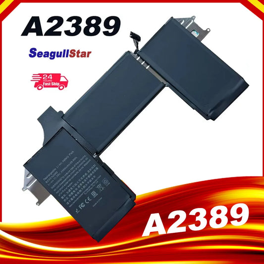 Batería para portátil A2389 para Apple MacBook Air 13" A2337 M1 (año 2020) EMC3598 MGN53LL/A MGN63LL/A MGN93LL/A MGND3LL/A