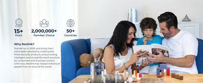 Cámara de seguridad celular REOLINK 4K, SIM 3G/4G LTE, alimentación solar, visión nocturna a color, almacenamiento local/en la nube, cámara exterior con batería