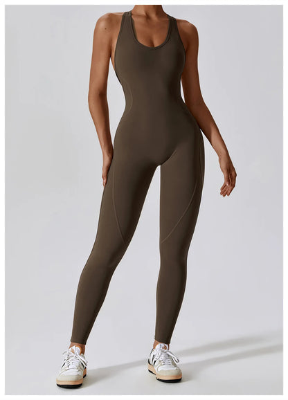 Mono de yoga, mono deportivo para fitness, conjunto de ropa de gimnasio, ropa de yoga, ropa de entrenamiento de pilates para mujer, atuendo push up, ropa deportiva