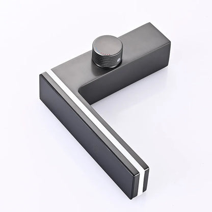 Grifo de lavabo con pantalla digital, LED inteligente, lavabo de latón para montaje en encimera, mezclador de agua fría y caliente Crane, grifo para tocador