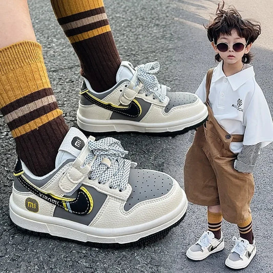 Zapatos deportivos casuales para niños, nuevo estilo, baile callejero, calzado de moda para niñas, transpirable, suela suave, ligero, primavera y verano