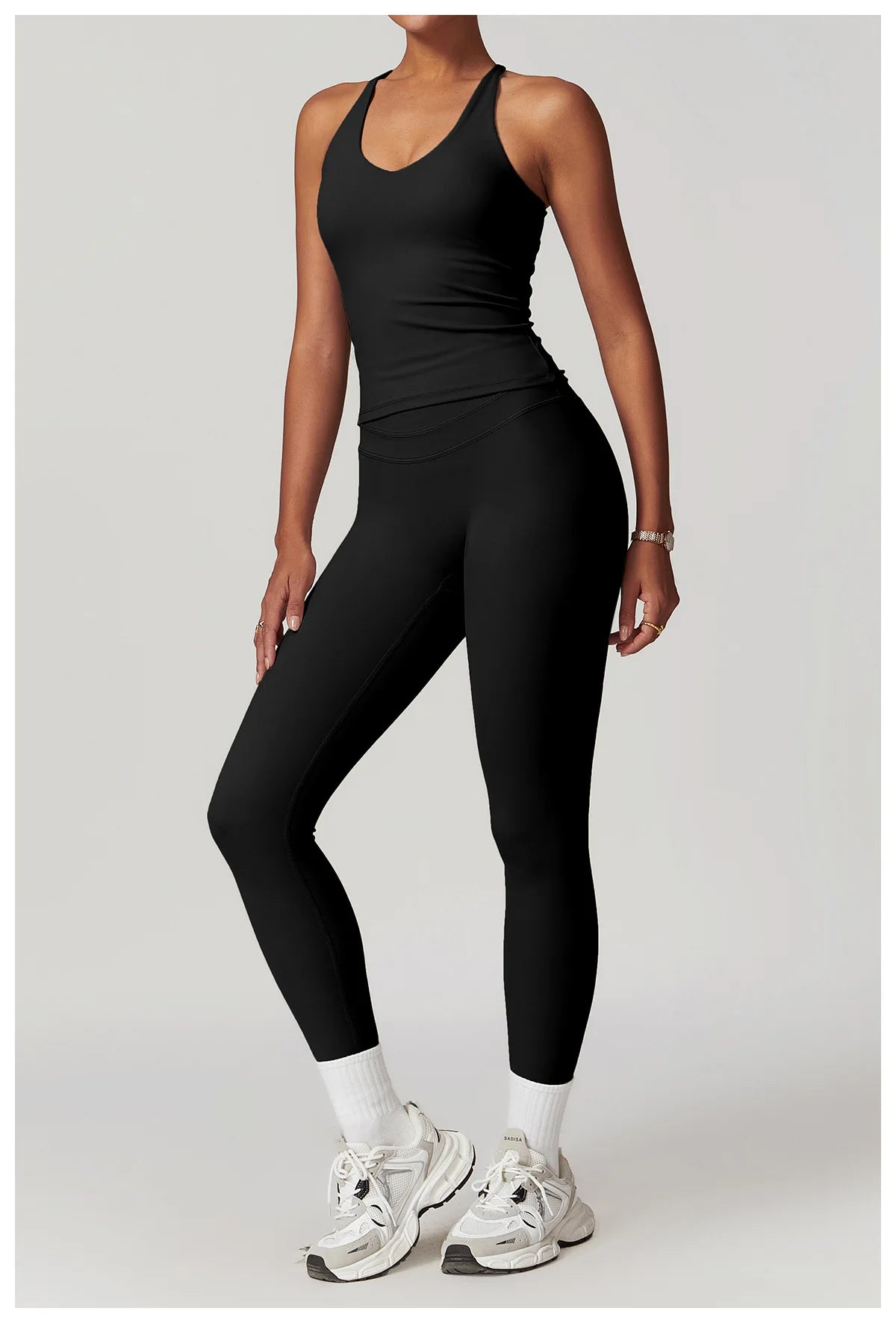 SWELTERING Conjunto de 2 piezas de ropa deportiva para mujer, conjunto de yoga, ropa deportiva para gimnasio, trajes de yoga, conjunto de fitness, chándales, sujetador deportivo, leggings para gimnasio