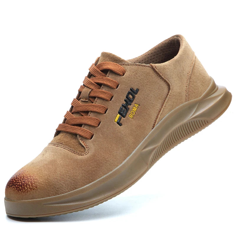 Zapatos de seguridad para hombre, calzado de trabajo antiperforación, zapatos de trabajo indestructibles, zapatillas deportivas, calzado industrial, botas de seguridad antiperforantes.