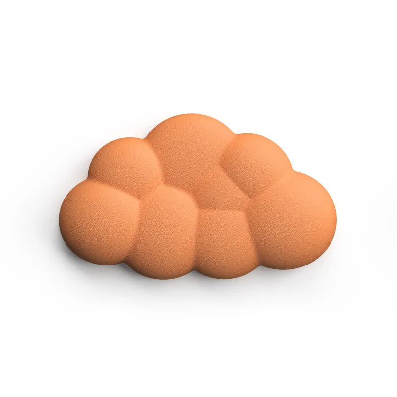 Alfombrilla de ratón con reposamuñecas para teclado, nube, antideslizante, espuma viscoelástica, para escritorio, oficina, gamer, ratón, reposamuñecas