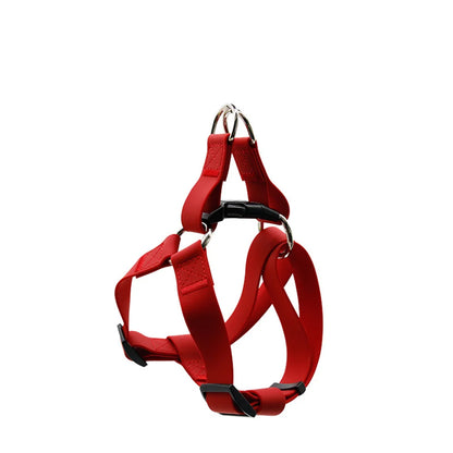 Arnés de PVC para perros, chaleco para exteriores, correa para el pecho para perros pequeños, medianos y grandes, impermeable