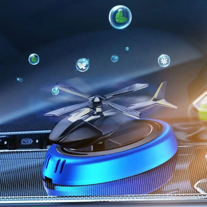 Adornos de avión solar para decoración de coche, accesorios para el interior del coche, adorno de escritorio, regalo para mujer, hombre y entusiasta de los coches.