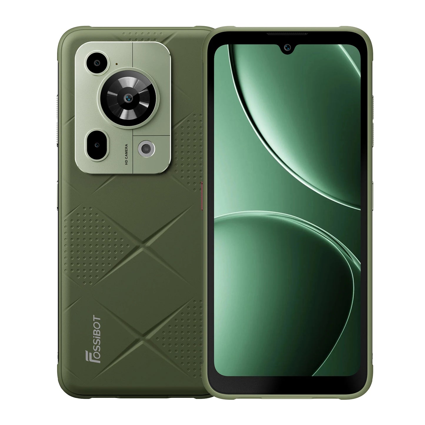 [Estreno mundial] Fossibot F112 PRO 5G Smartphone resistente, pantalla HD+ de 6,88", batería de 7150 mAh, 24 GB (8+16) + 256 GB, Android 14, cámara de 50 MP