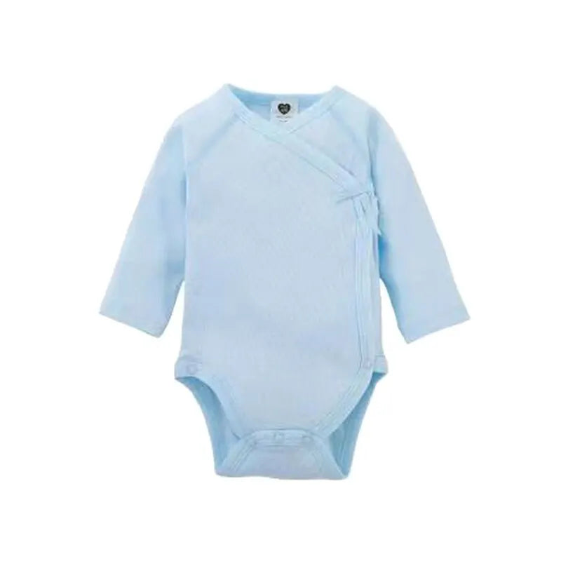 Ropa de bebé, mono, ropa para bebés, niños, ropa para niñas, mono de manga larga 100 % algodón, mono blanco para bebés recién nacidos con abertura lateral