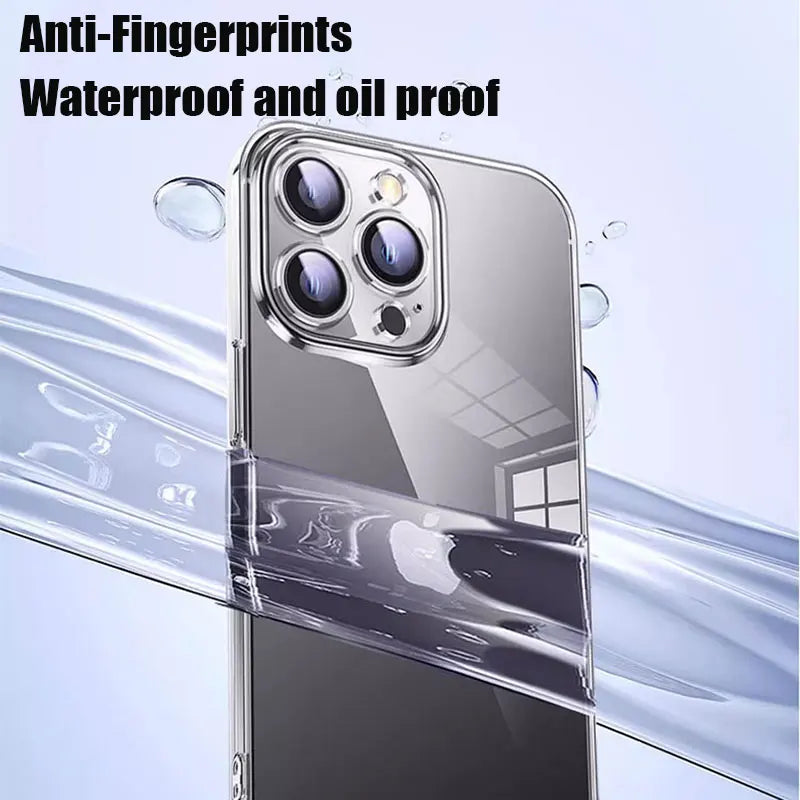 Funda de silicona transparente para iPhone 11, 12, 13, 14, 12 Mini, X, XS, XR, carcasa trasera suave de TPU transparente