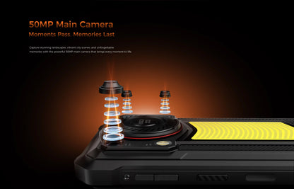 【NUEVO】OUKITEL WP53 PRO Teléfono robusto, 24 GB + 256 GB 11000 mAh Android 15 6.52 "NFC 50MP Teléfono celular