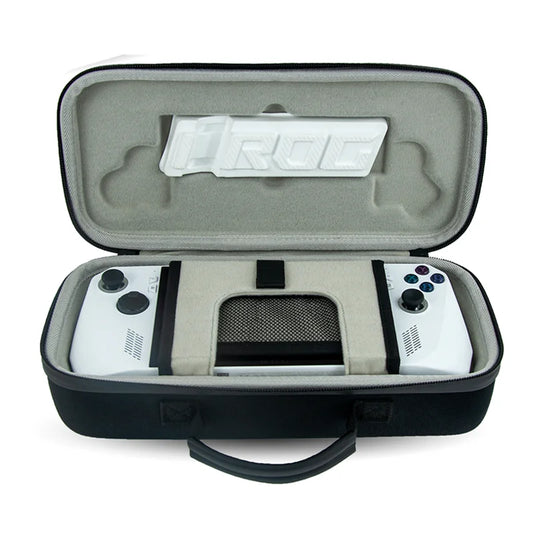 Estuche rígido portátil para accesorios de consola de juegos Asus ROG Ally X, resistente a golpes, impermeable, para viaje y almacenamiento