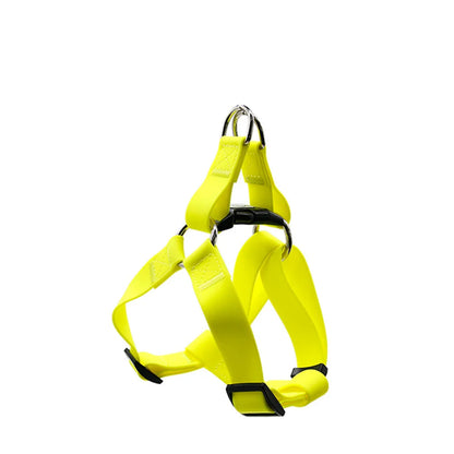 Arnés de PVC para perros, chaleco para exteriores, correa para el pecho para perros pequeños, medianos y grandes, impermeable