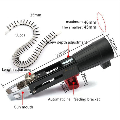 Taladro eléctrico inalámbrico para carpintería con tornillo para paneles de yeso