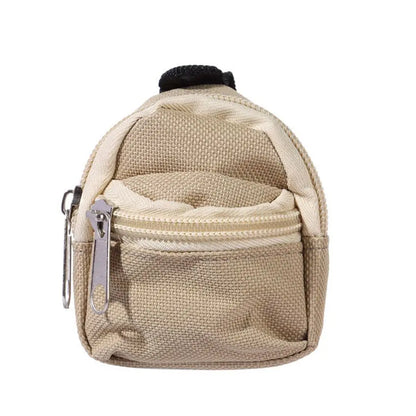 Regalos Muñecas Accesorios Mochila BJD 1/6 con cremallera Regalos para niños Mochila escolar para muñecas BJD Mochila para muñecas Bolso para muñecas Bolso para muñecas en miniatura