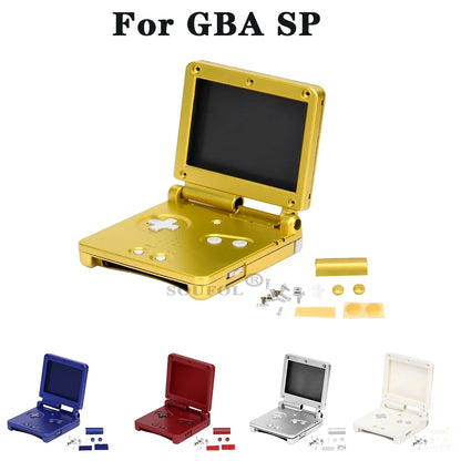 Carcasa completa de repuesto compatible con accesorios de consola Gameboy Advance SP GBA SP