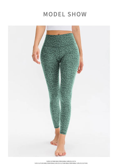 Women's Camouflage Yoga Pants High Waist Push Up Leggings Running Fitness Workout Pants Gym Legging
