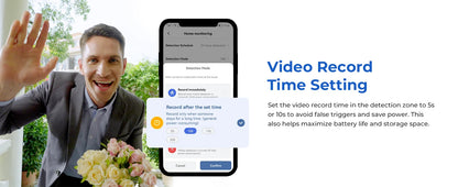 IMILAB Smart Home Video Doorbell Camera WiFi 2.5K Security Protection Human Detection Local Storag Instant Alert 5200mAh