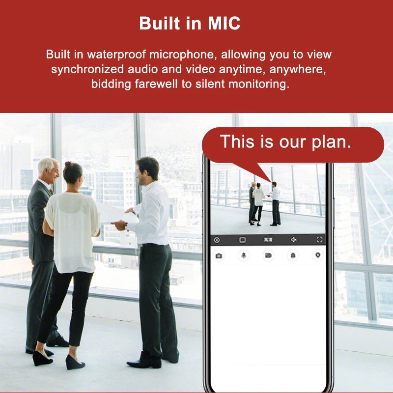 Mini cámara IP Dahua Starlight de 4 MP con micrófono integrado, antivandálica, compatible con tarjeta SD y alarma (IPC-HDBW2431F-AS-S2)