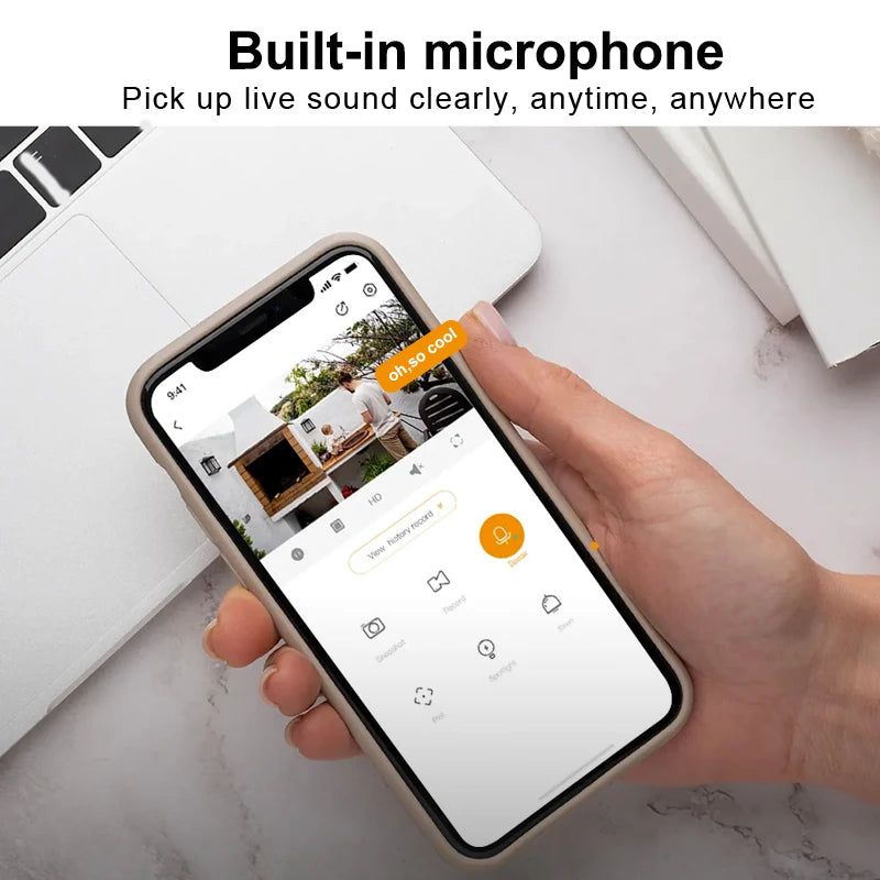 Cámara de red IP Dahua IPC-HFW2441S-S IPC-HFW2841S-S de 4 MP, 4K y 5 MP; Monitor Wizsense SMDplus Mini PoE con micrófono IP67 IPC-HFW2541S-S