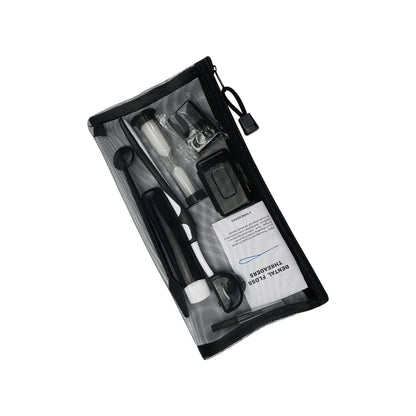 Juego de 8 kits de ortodoncia para dientes, herramienta de blanqueamiento para el cuidado bucal, cera para cepillado interdental, hilo dental, cepillo de dientes, juego de limpieza.