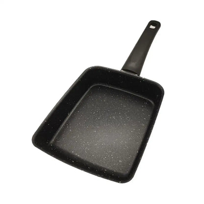 Sartén cuadrada de fondo plano para cocinar huevos, mini sartén antiadherente para freír, sartén para desayuno, rollos de huevo, huevos fritos